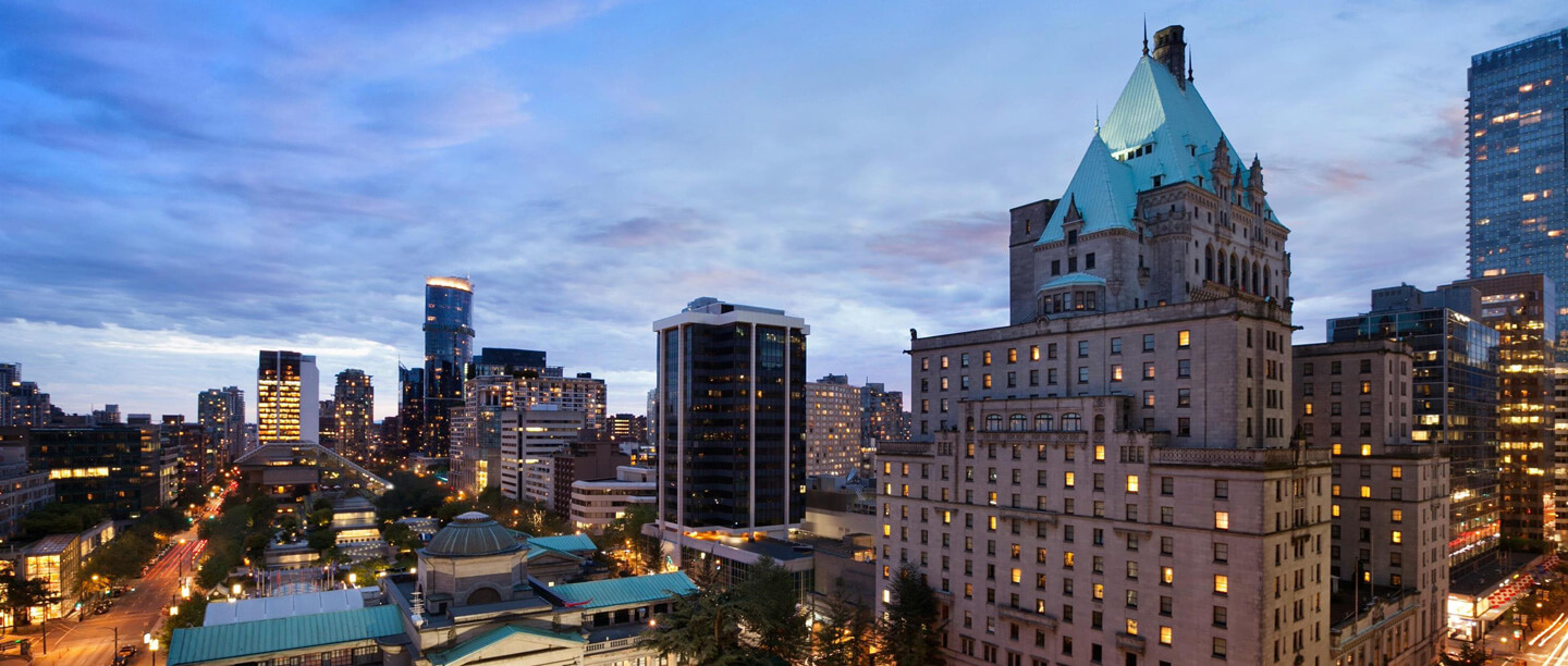 Photo from Fairmont Hotel Vancouver