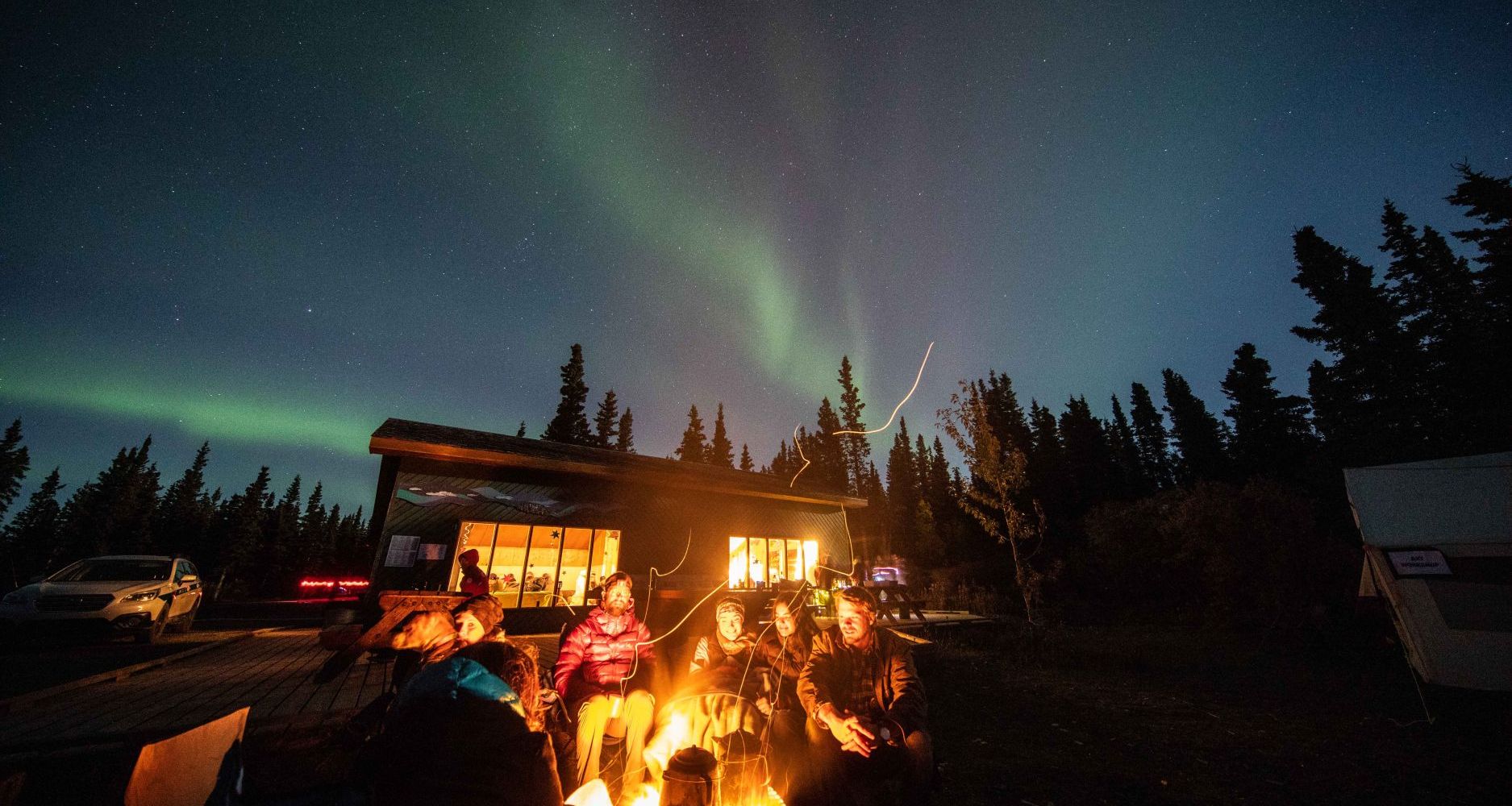 Image of Aurora 360 Flight Special - A True Yukon Adventure with Exquisite Cuisine & Epic Journeys!