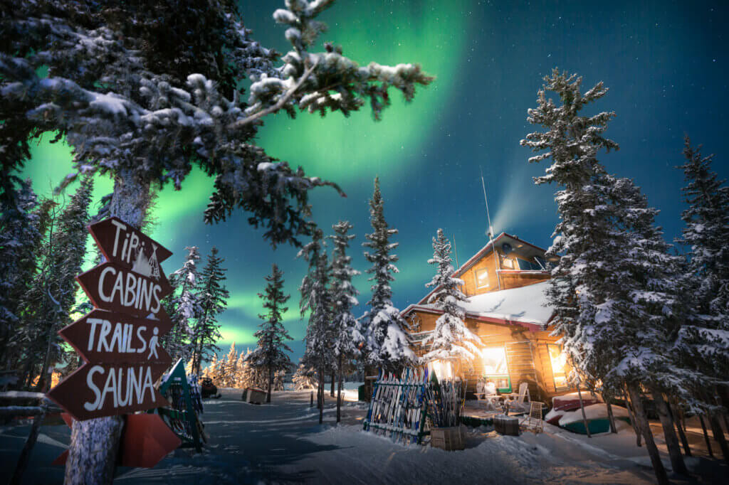 Image of Remote Winter Retreat in Canada’s Aurora Capital Getaway!