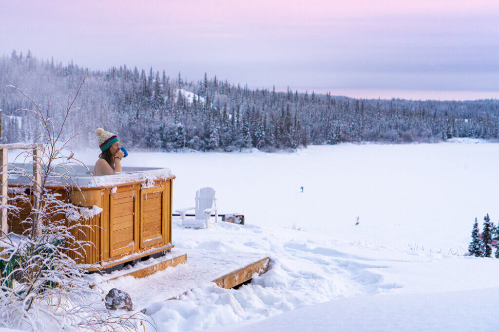Image of Remote Winter Retreat in Canada’s Aurora Capital Getaway!