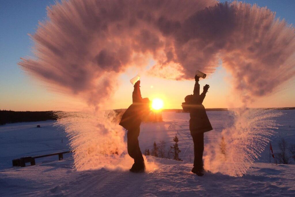 Image of Remote Winter Retreat in Canada’s Aurora Capital Getaway!