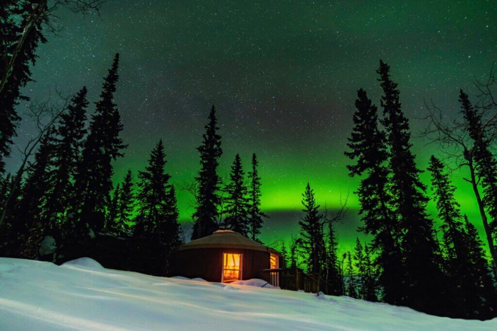 Image of Northern Lights and Gold Rush Glory!